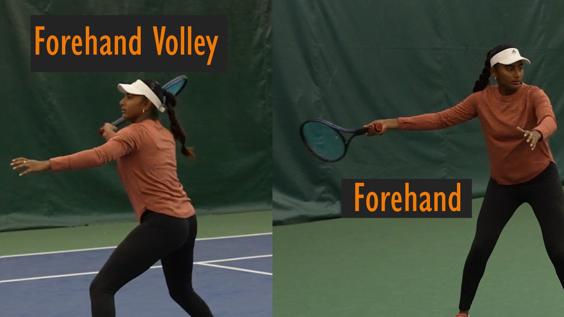 Hero Image Slider of Forehand and Forehand Volley Hero Image Slider of Forehand and Forehand Volley